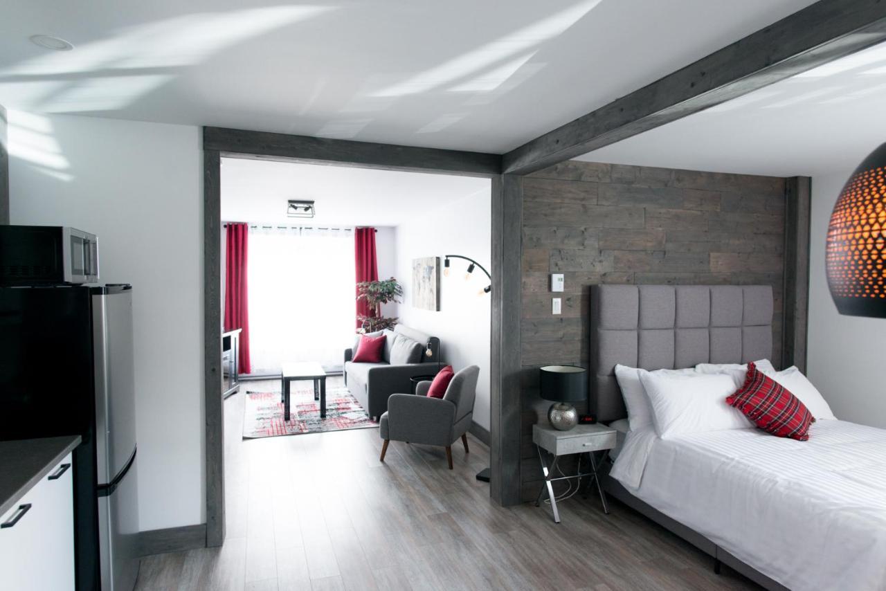Le Court-Toit Apartment Rouyn-Noranda Exterior foto