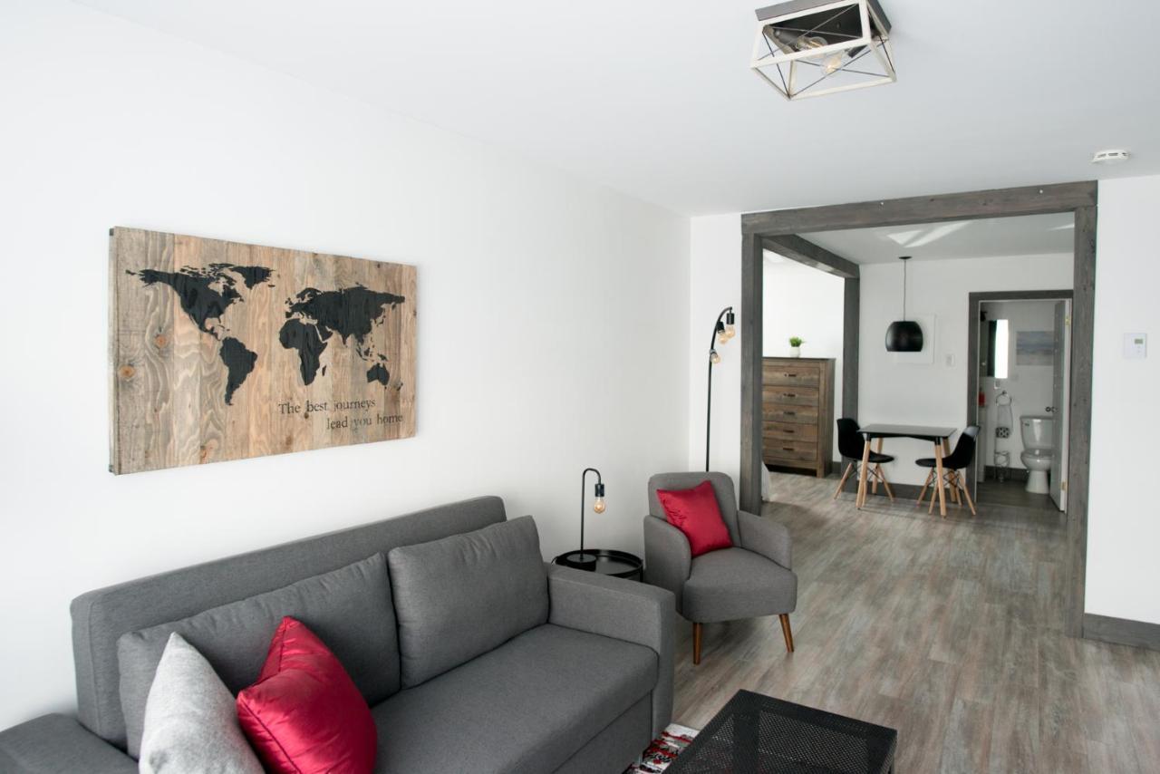 Le Court-Toit Apartment Rouyn-Noranda Exterior foto