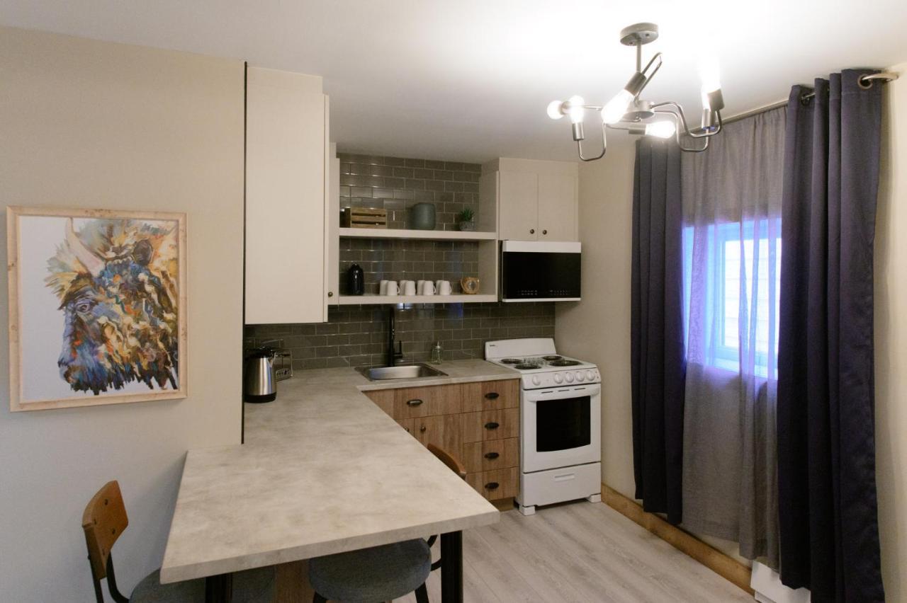 Le Court-Toit Apartment Rouyn-Noranda Exterior foto